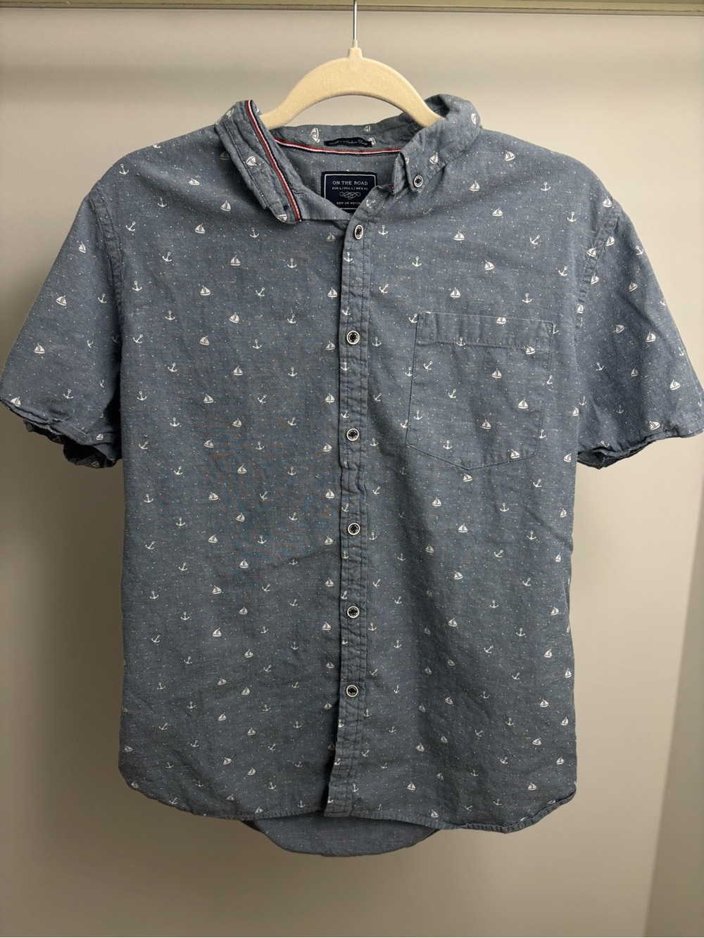 Men’s Sailboat Dress Shirt